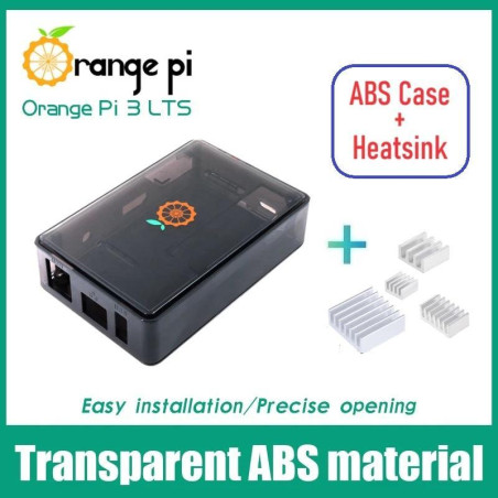 ABS Case  Heatsink for Orange Pi 3 LTS